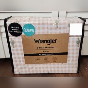 Wrangler Queen Size Bed Sheet Set